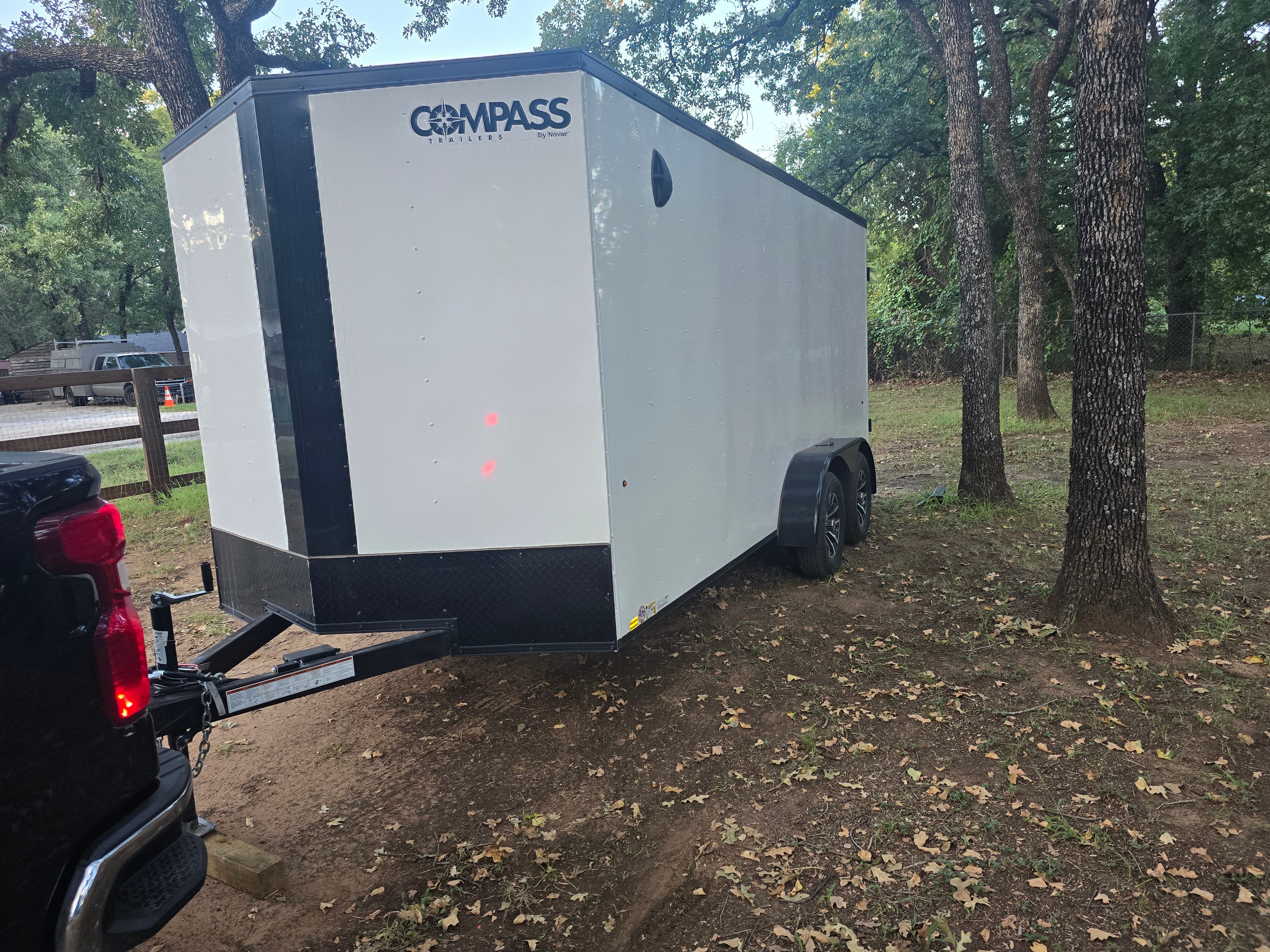 16'×7' Enclosed Trailer - Image 1
